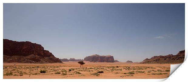  Wadi Rum Jordan Print by Richie Miles