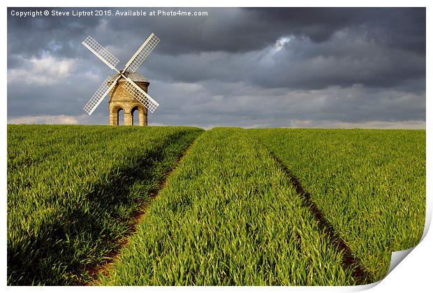  Chesterton Windmill Print by Steve Liptrot