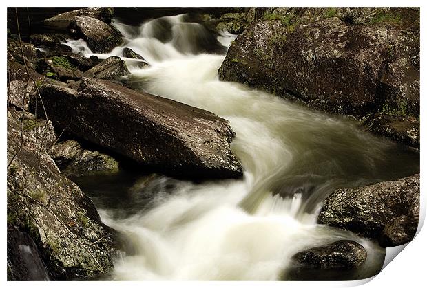 Softly Flowing Print by David McLean