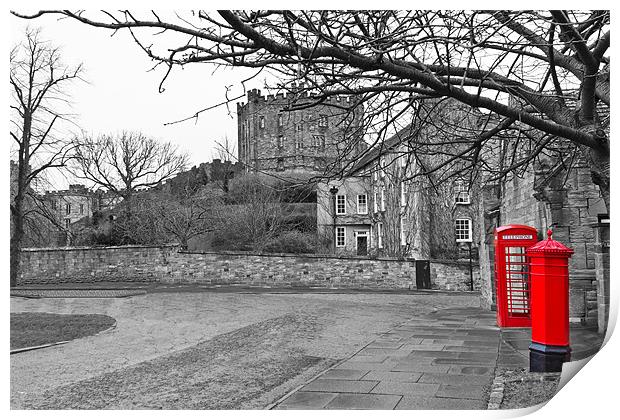Durham Castle Keep Print by Kevin Tate