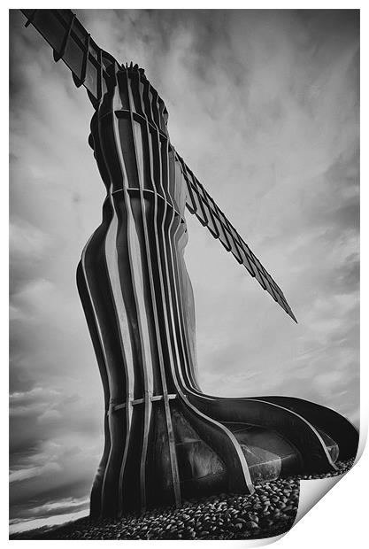 Angel Of the North Print by Kevin Tate