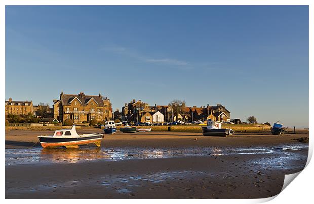 Alnmouth, Northumberland Print by Kevin Tate
