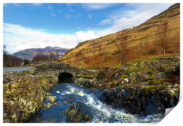 Ashness Bridge Print by Kevin Tate