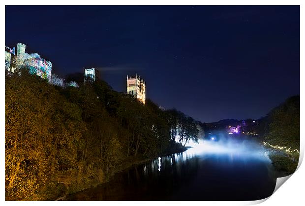 Durham Cathedral Lumiere Print by Kevin Tate