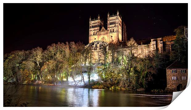  Durham Cathedral Lumiere Print by Kevin Tate