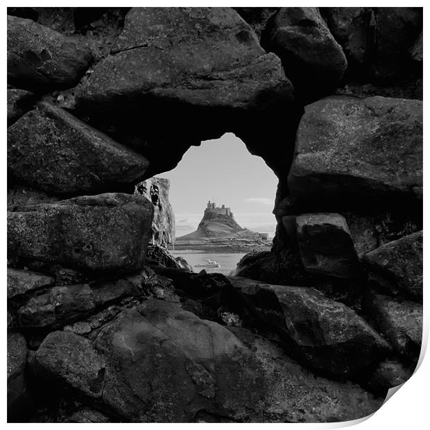 holy island Print by Northeast Images