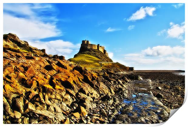 Lindisfarne Castle Print by Northeast Images