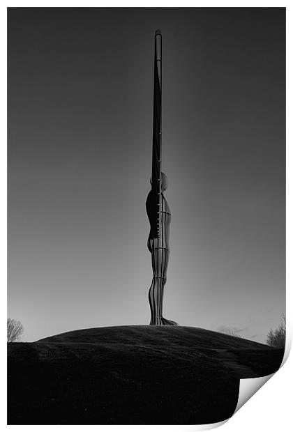 angel of the north. Print by Northeast Images