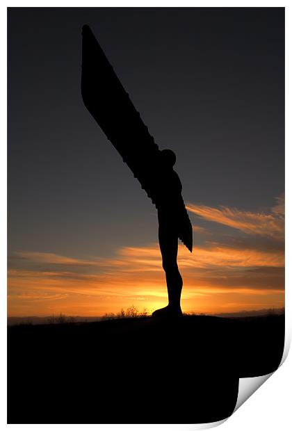 angel of the north Print by Northeast Images