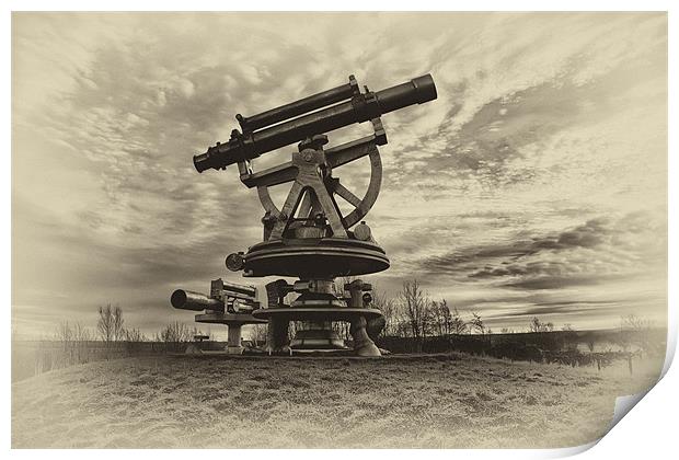 consett sculptures Print by Northeast Images