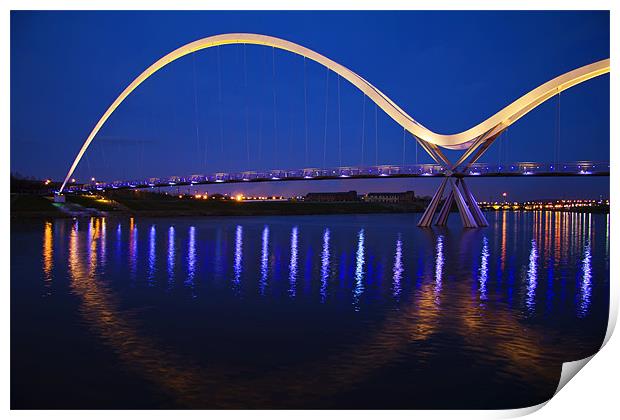 Infinity Bridge Print by Northeast Images