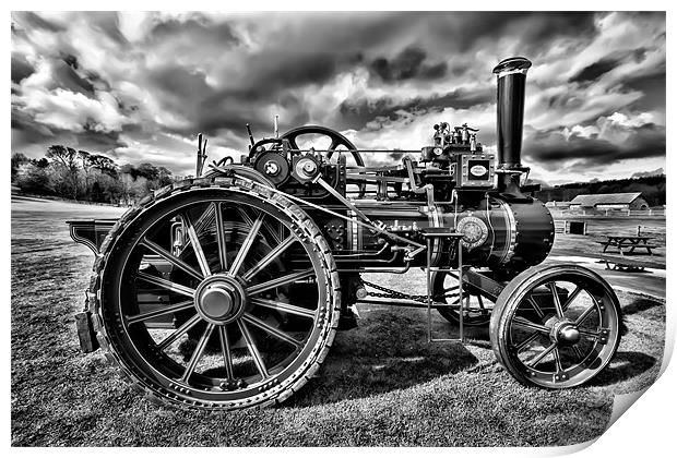 Traction Engine Print by Northeast Images