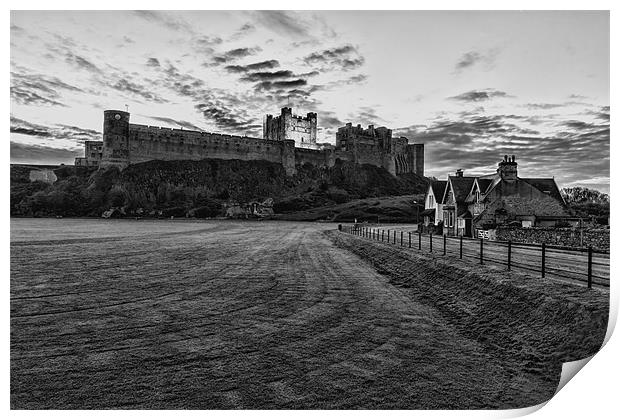 Bamburgh Castle Print by Northeast Images