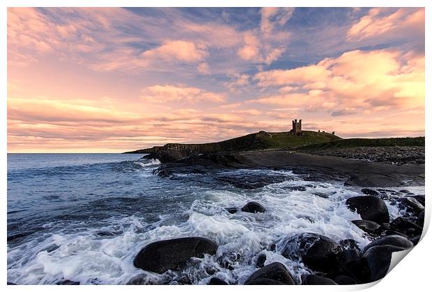 Dunstanburgh Castle Print by Northeast Images