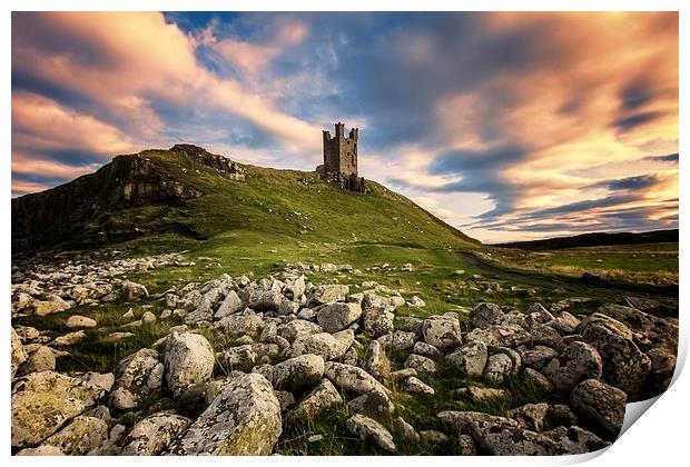 Dunstanburgh Castle Print by Northeast Images