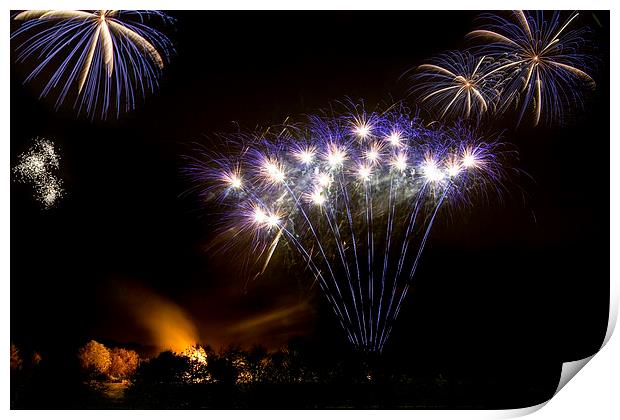 Firework Display Print by Northeast Images