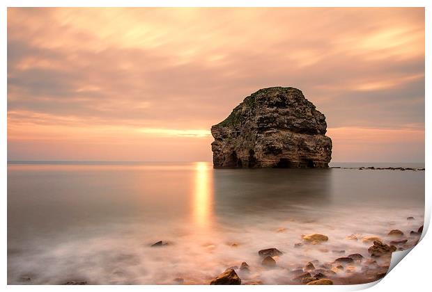 Marsden Rock Print by Northeast Images