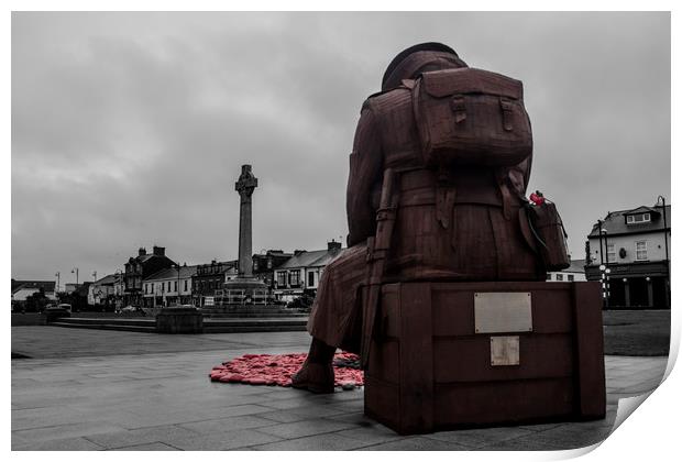 Seaham Tommy Print by Northeast Images