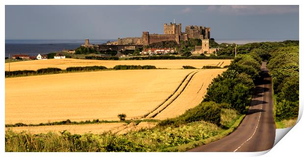 Bamburgh Panoramic Print by Northeast Images