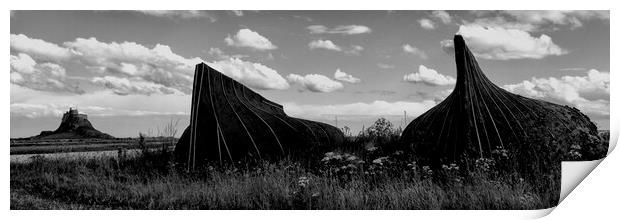 Lindisfarne Panoramic Print by Northeast Images