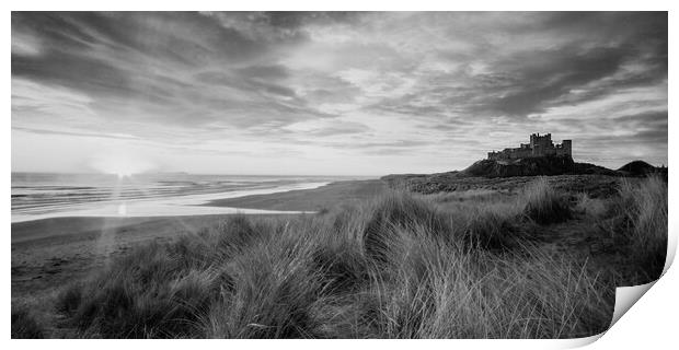 Bamburgh Print by Northeast Images