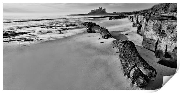 Bamburgh Print by Northeast Images