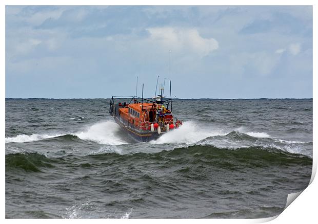 RNLI Lifeboat - Grace Darling Print by Trevor Kersley RIP