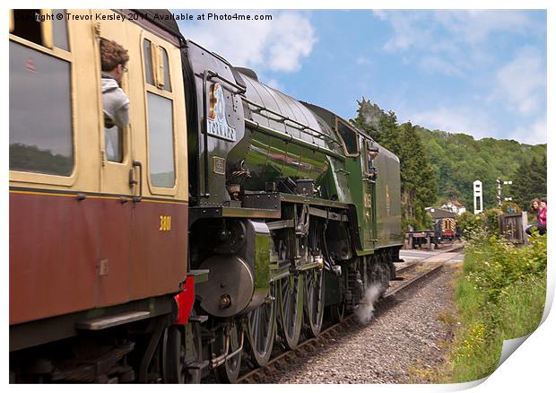 Tornado at Pickering Crossing Print by Trevor Kersley RIP