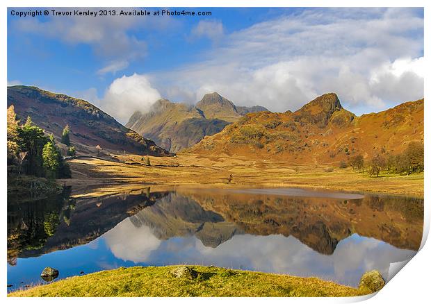 Blea Tarn Lake District Print by Trevor Kersley RIP