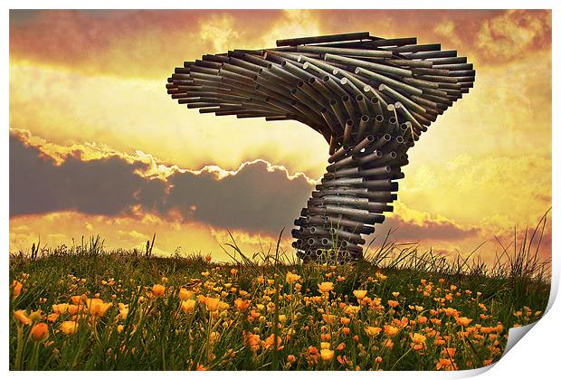The Singing Ringing Tree Print by Jason Connolly