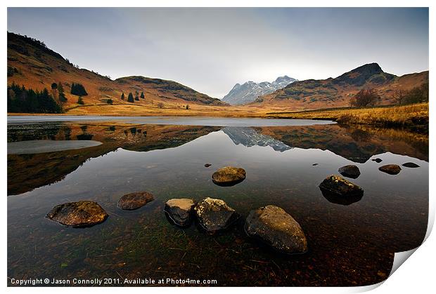 Blea Tarn Print by Jason Connolly