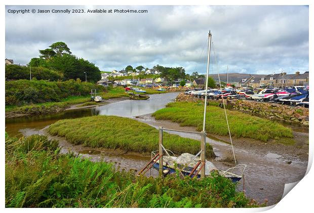 Abersoch, North Wales Print by Jason Connolly