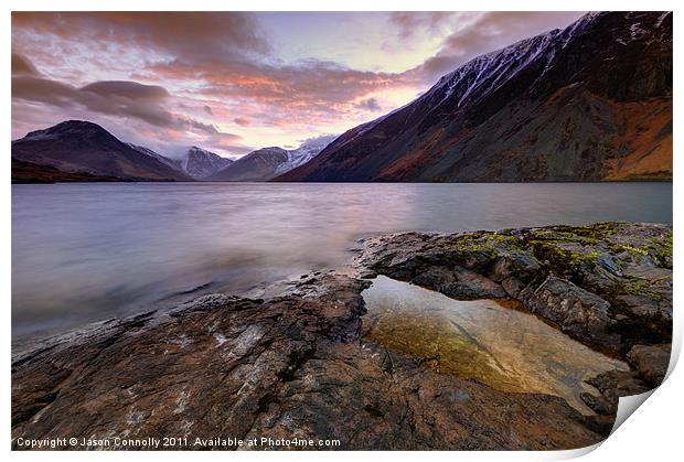 Wastwater, Cumbria Print by Jason Connolly