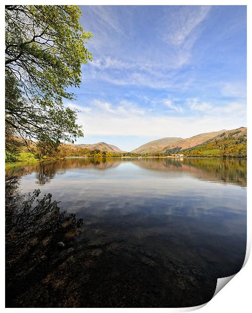 Reflections At Grasmere Print by Jason Connolly
