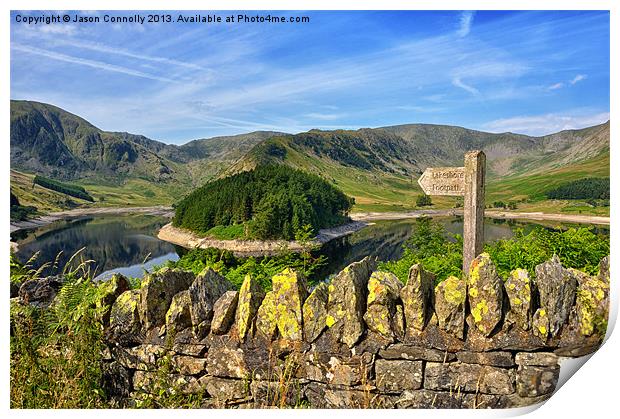 Haweswater, Cumbria Print by Jason Connolly