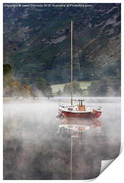  Ullswater Mist Print by Jason Connolly
