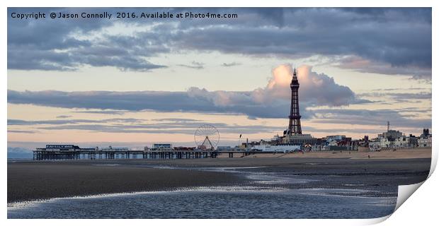 Blackpool Views. Print by Jason Connolly