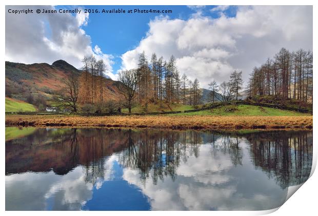 River Brathay Print by Jason Connolly