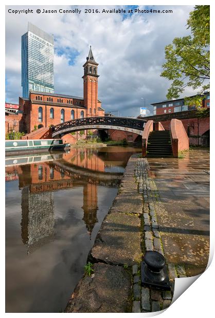 Castlefield, Manchester Print by Jason Connolly