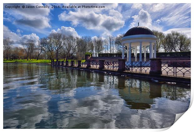 Stanley Park Bandstand Print by Jason Connolly