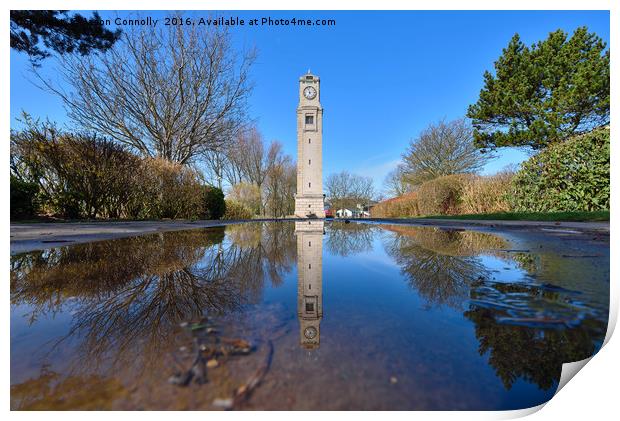 Cocker Memorial Clocktower Print by Jason Connolly