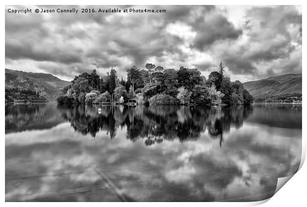 Derwentwater, Cumbria Print by Jason Connolly