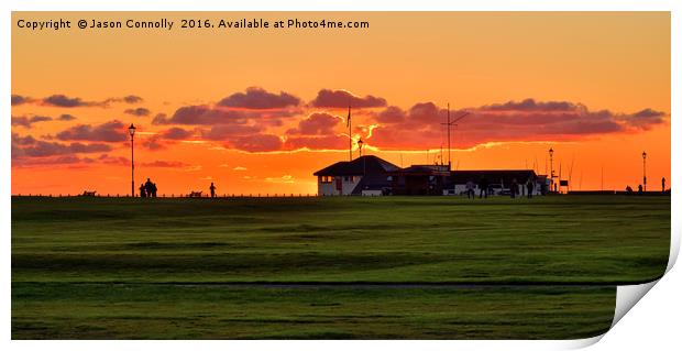 Lytham Lifeboat Station Print by Jason Connolly