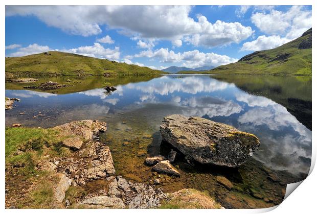 Stickle Tarn, Langdales Print by Jason Connolly