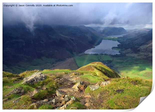 Fleetwith Pike Views Print by Jason Connolly