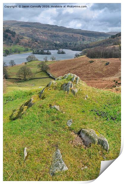 Rydalwater Views. Print by Jason Connolly