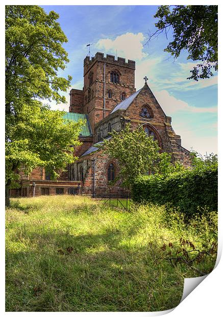 Carlisle Cathedral Print by Tom Gomez