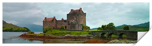 Eilean Donan Castle Print by Tom Gomez