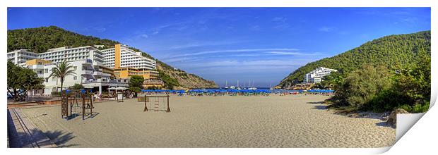 Cala Llonga Playa Print by Tom Gomez