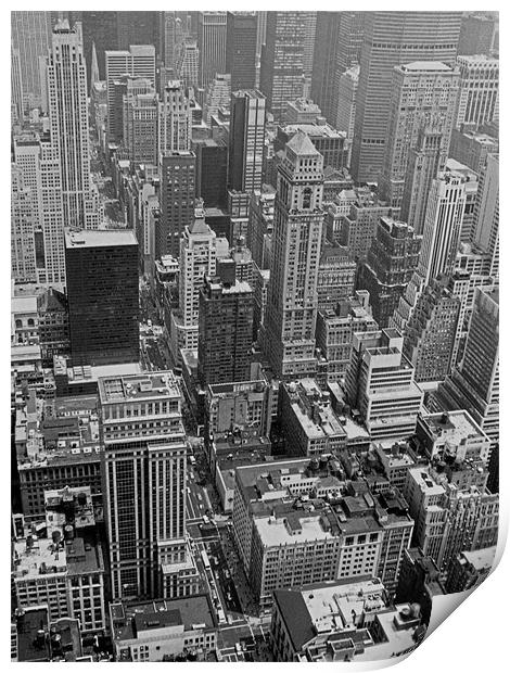 NYC - B&W Print by Tom Gomez